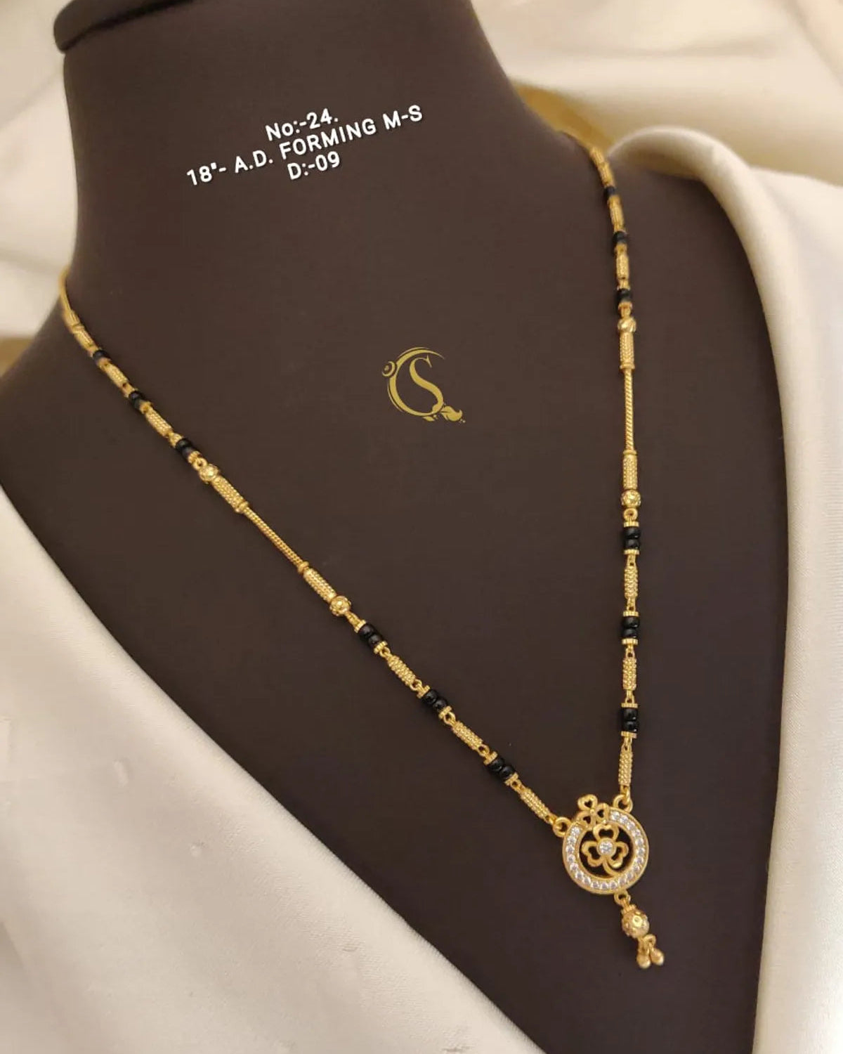 Premium Gold Plated Brass Mangalsutra women Premium Designer