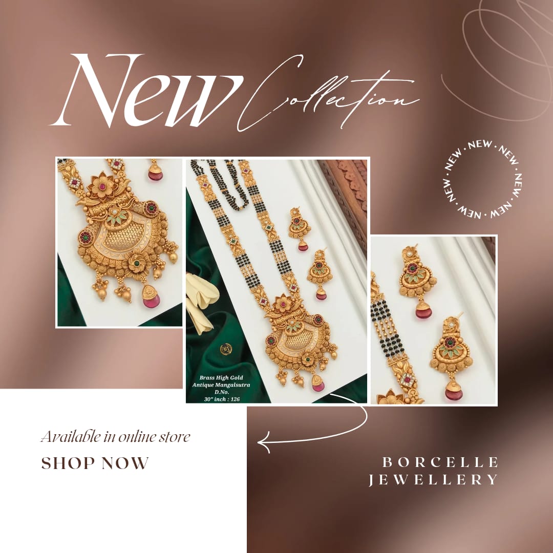 Premium Gold Plated Mangalsutra with Earrings for Women