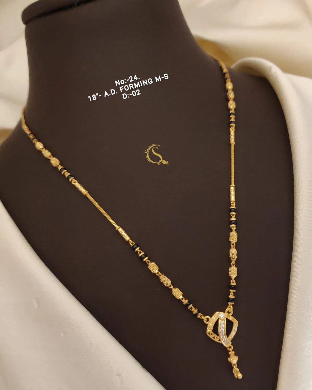 Premium Gold Plated Brass Mangalsutra women Premium Designer