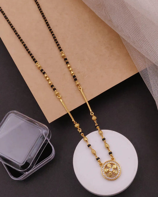 Premium Gold Plated Brass Mangalsutra women Premium Designer